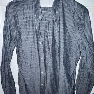 Original Penguin Textured Blue Shirt